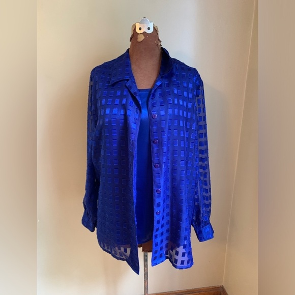 Allison Daley blouses, 3 blouses, grandma core shirt - Picture 7 of 11